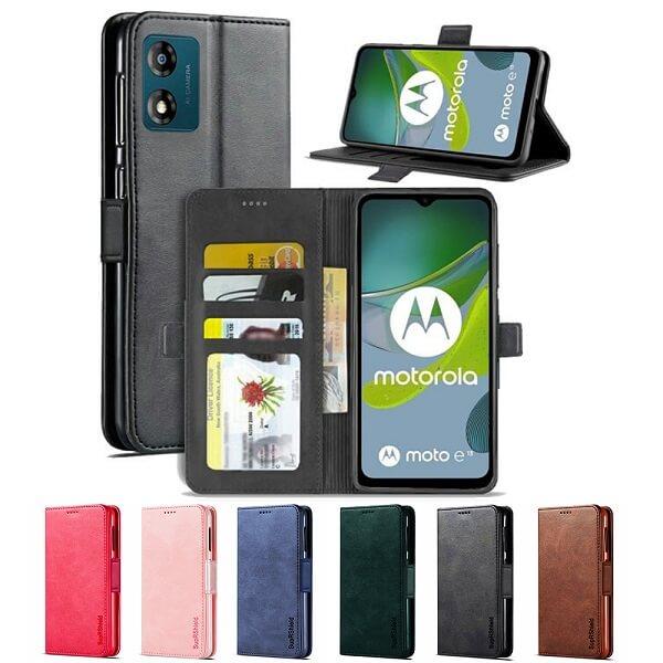 For Motorola Moto SupRShield Wallet Leather Card Holder Flip Protective Case Cover For Motorola Moto SupRShield Wallet Leather Card Holder Flip Protective Case Cover